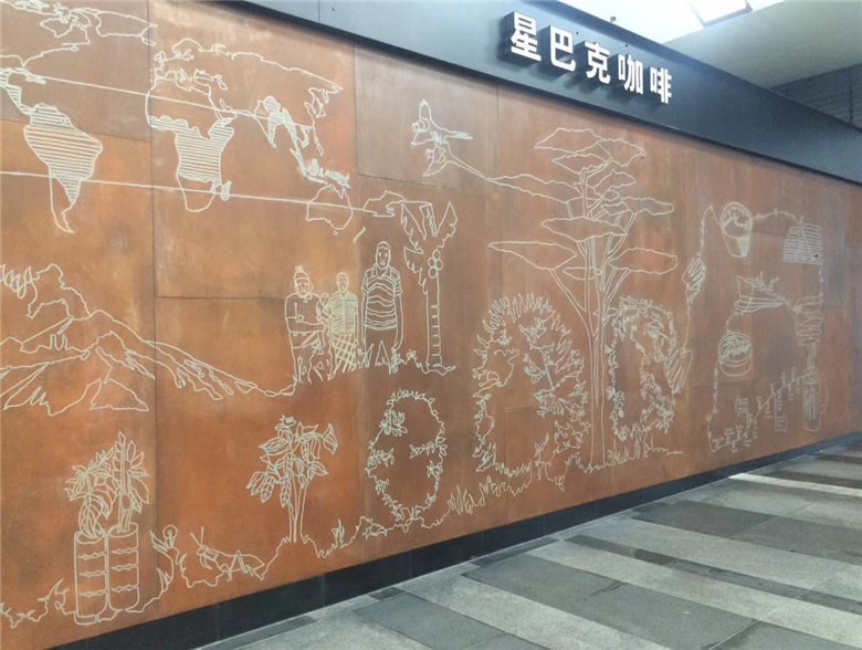 建邺耐候钢幕墙